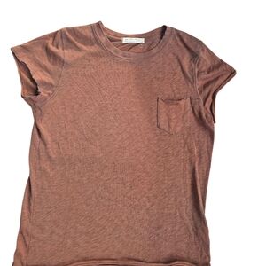 Casual Brown T-Shirt for Women